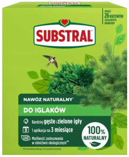 Substral Prírodné hnojivo na ihličnany dlhodobo pôsobiace 1,2 kg
